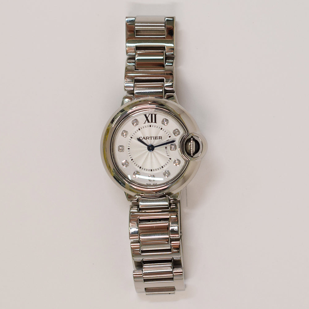 Ballon Bleu 28mm - Steel Quartz WE902073