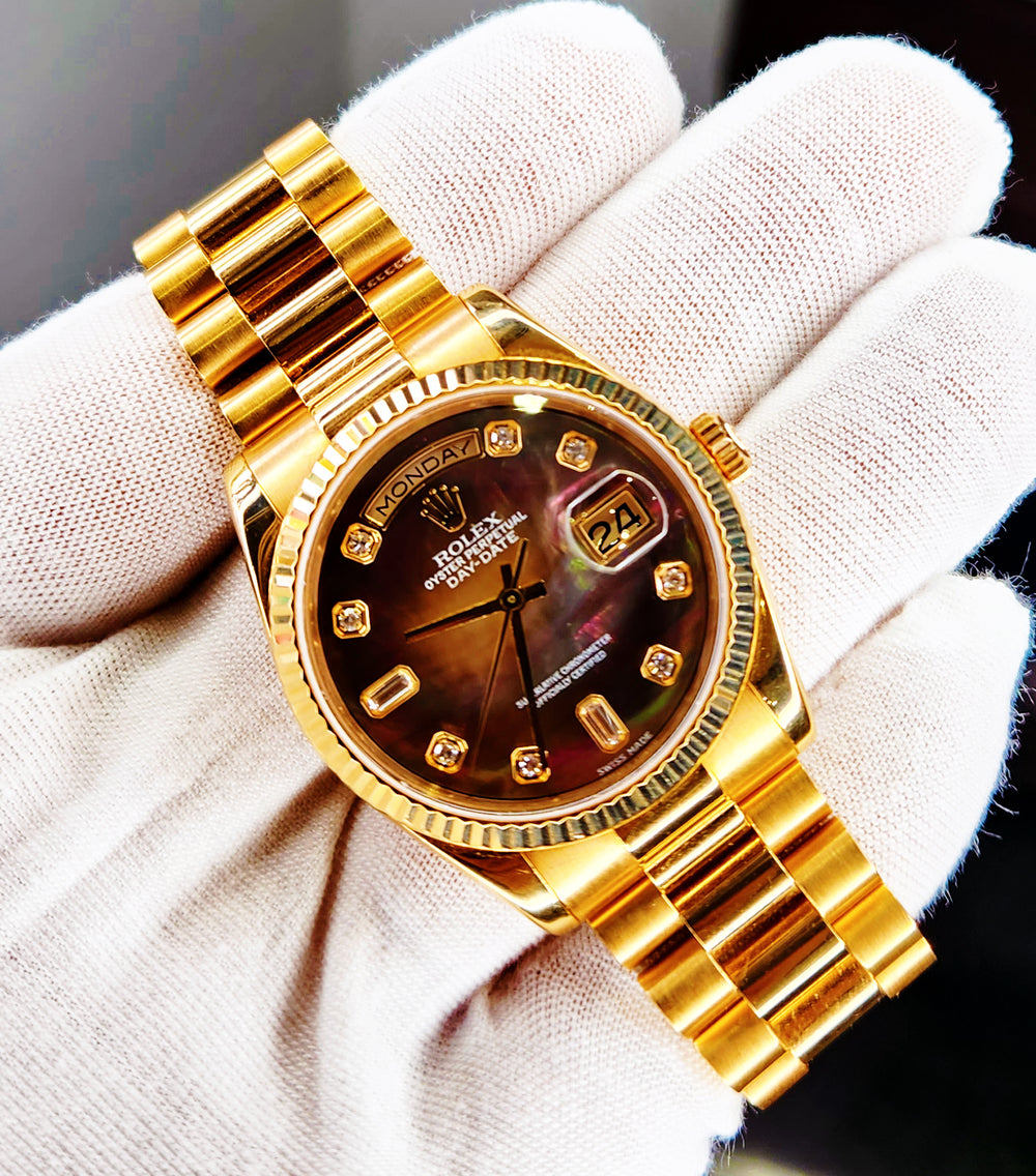Rose Gold Rolex President (36m