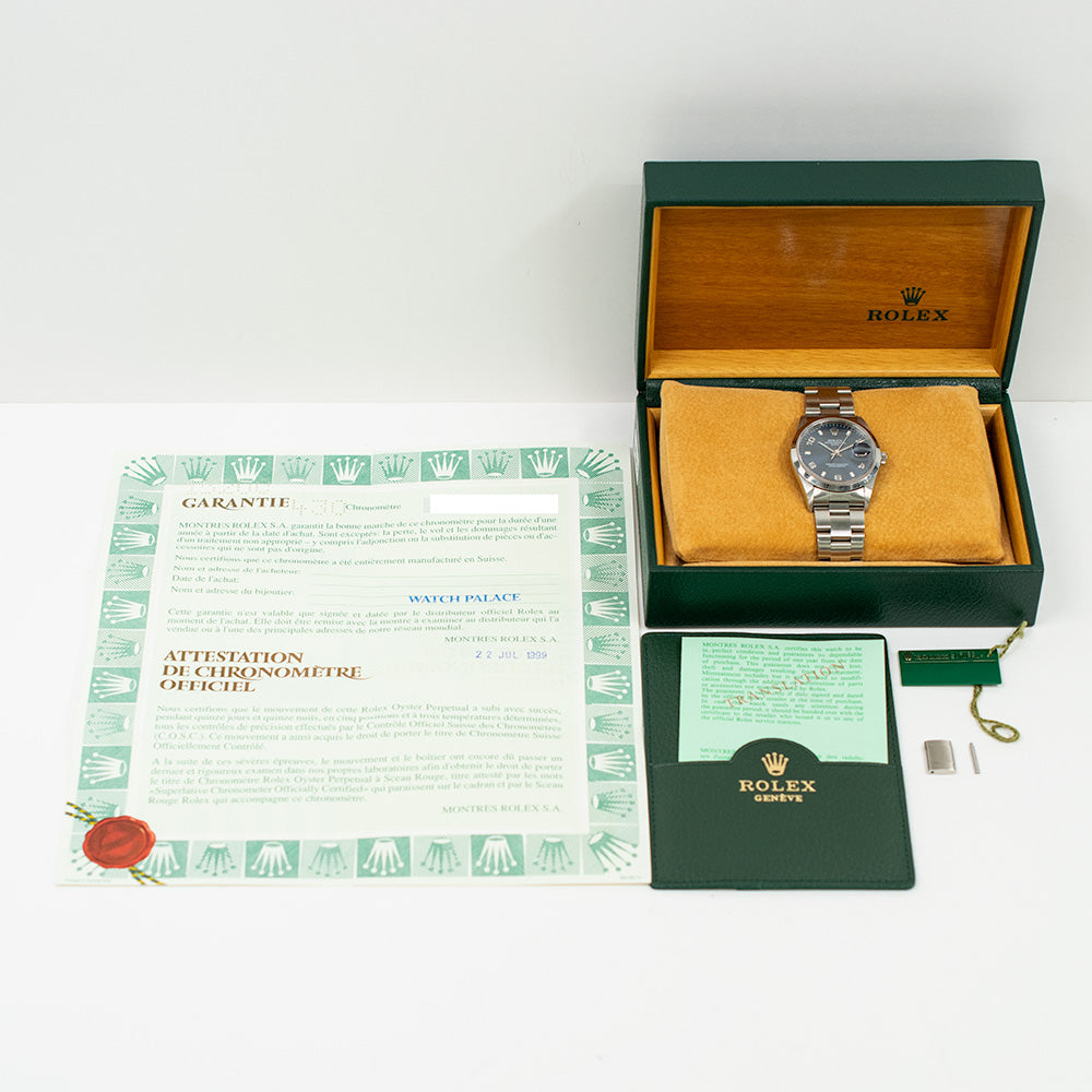 Oyster Perpetual Date 34mm Steel 15200