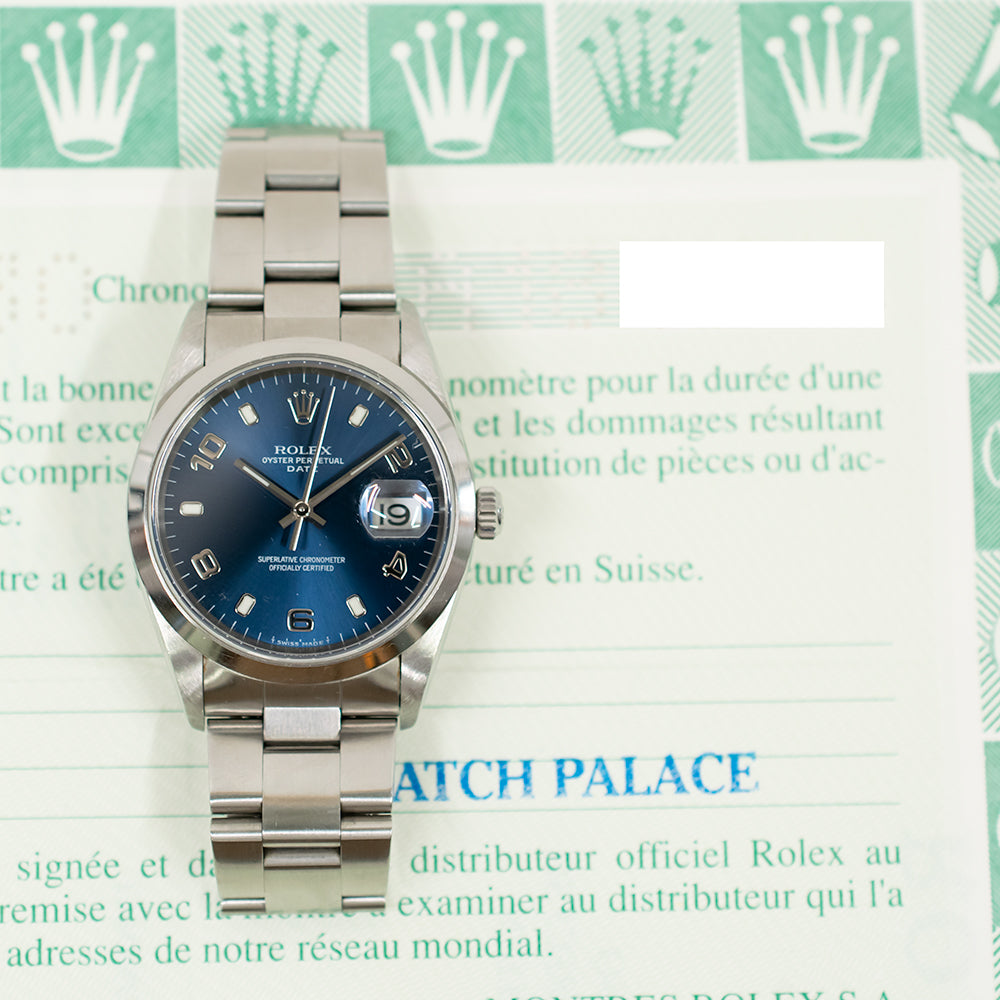 Oyster Perpetual Date 34mm Steel 15200