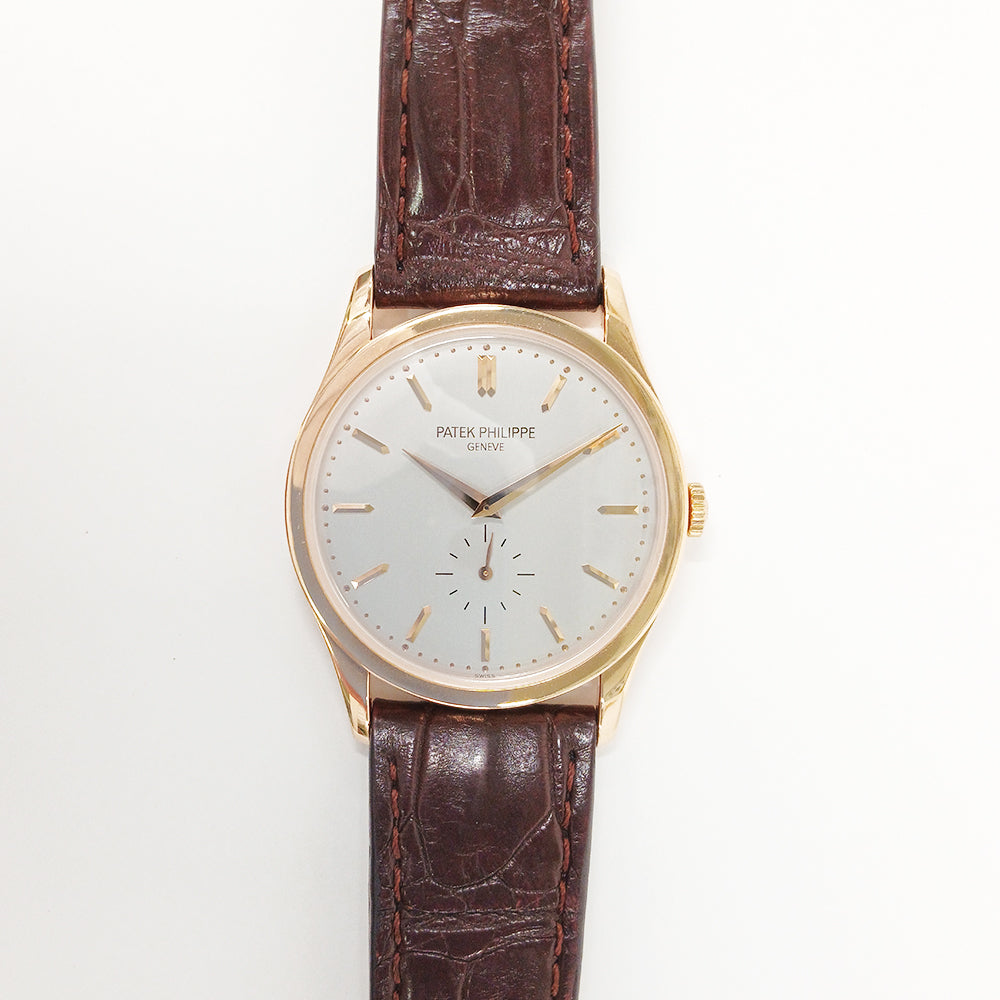 Calatrava 37mm Rose Gold Manual  5196R-001