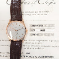 Calatrava 37mm Rose Gold Manual  5196R-001