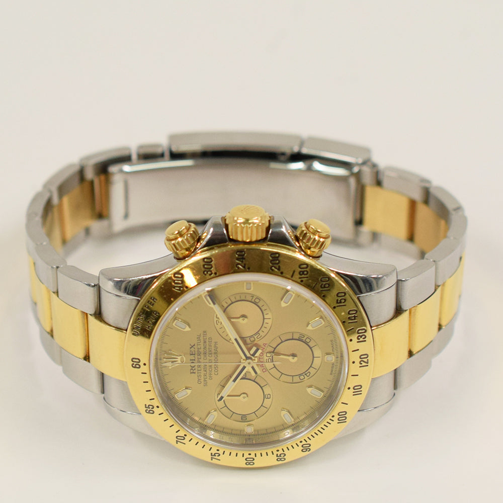 Daytona Steel and Yellow Gold 116523