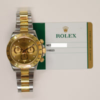 Daytona Steel and Yellow Gold 116523