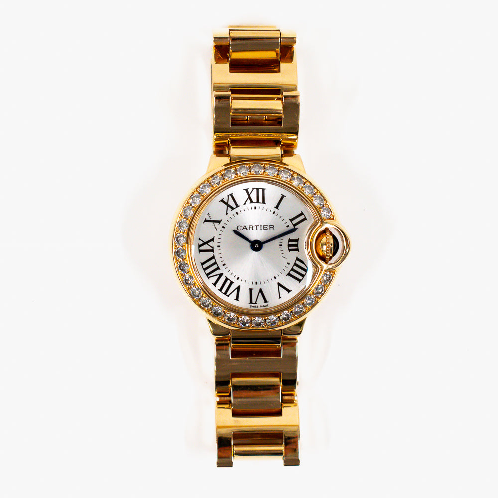 Ballon Bleu de Cartier 28mm Rose Gold WE9002Z3