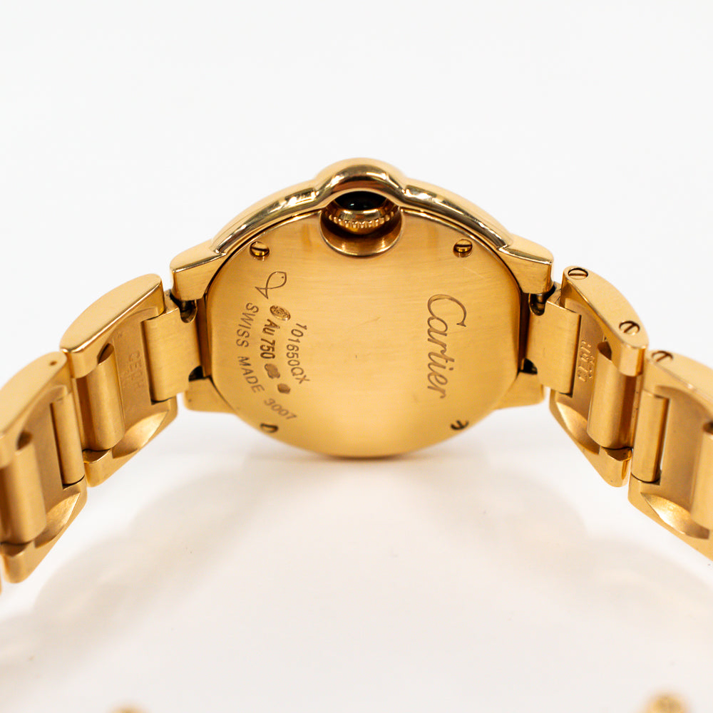 Ballon Bleu de Cartier 28mm Rose Gold WE9002Z3