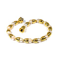 18kt Yellow Gold Pearl Bracelet