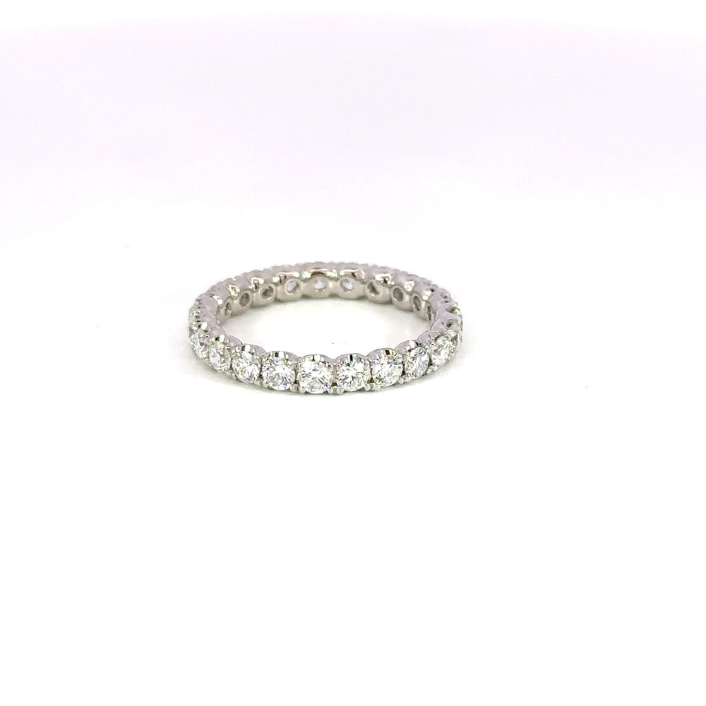 Platinum Diamond Eternity Band