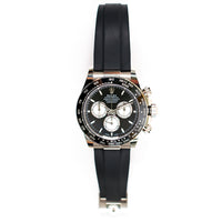 Daytona White Gold with Rubber Strap 126519LN