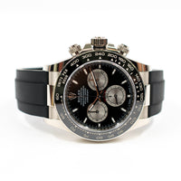 Daytona White Gold with Rubber Strap 126519LN