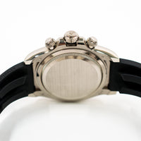 Daytona White Gold with Rubber Strap 126519LN