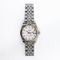 Datejust 31mm Steel and White Gold 178274G