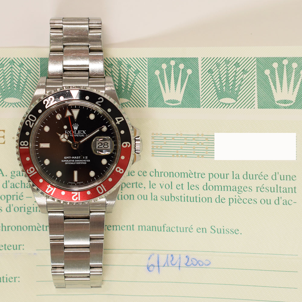 GMT-Master II "Coke" Steel 16710