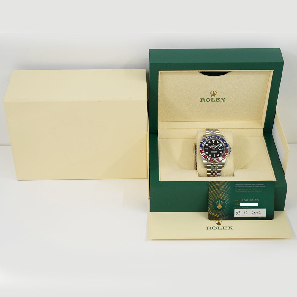 GMT-Master II "Pepsi" Steel 126710BLRO