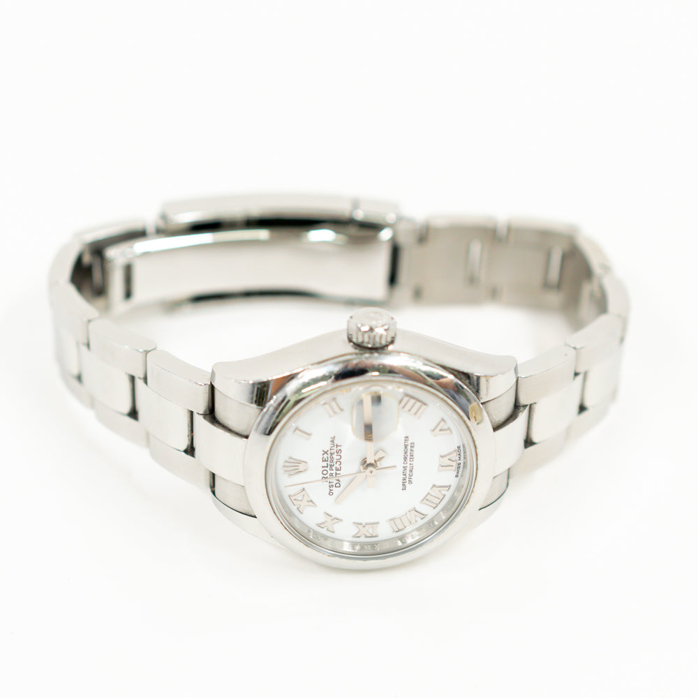 Datejust 28mm Domed Bezel Steel 279160