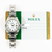 Datejust 28mm Domed Bezel Steel 279160