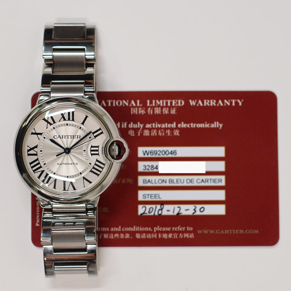 Ballon Bleu Large 36mm - Steel W6920046