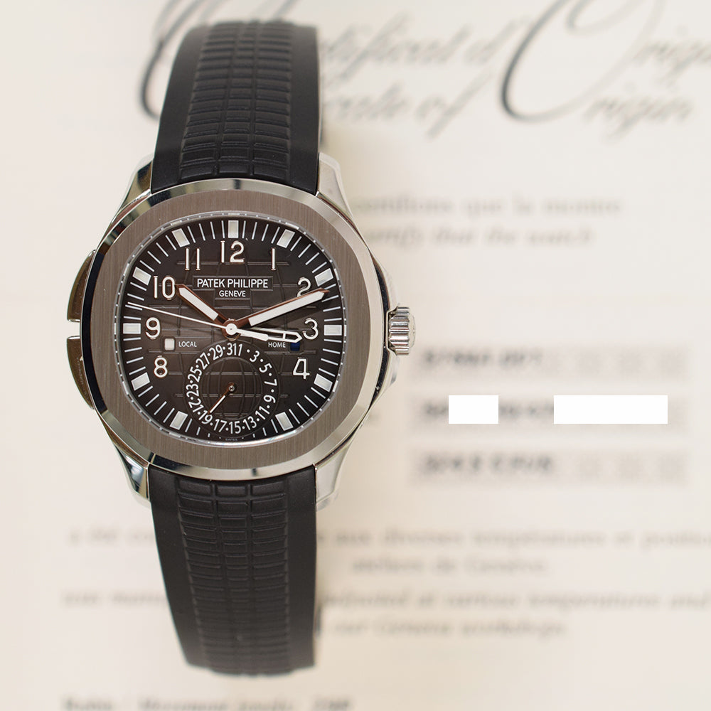 Aquanaut 40mm Travel Time Stainless Steel Self Winding 5164A-001