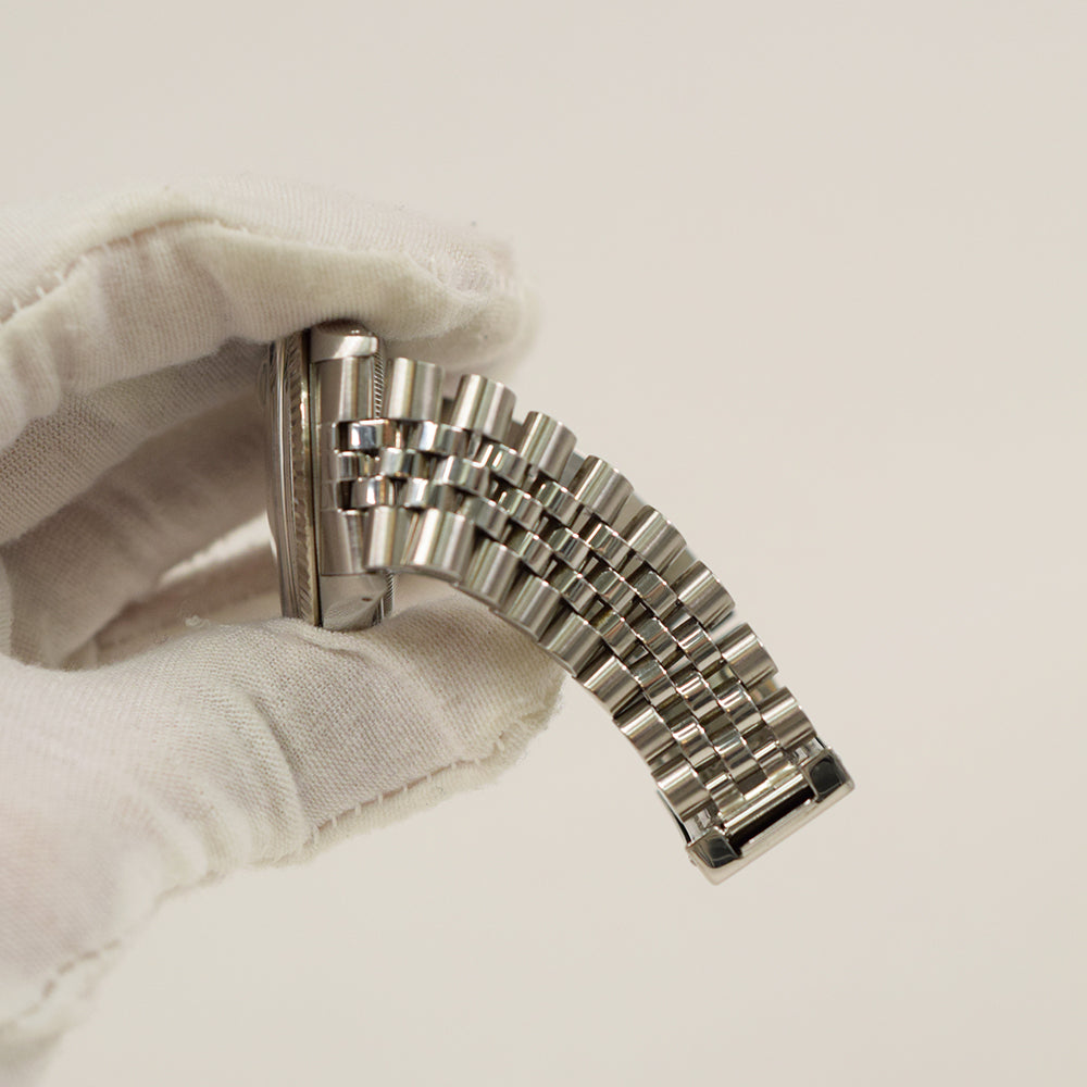 Datejust 36mm Stainless Steel and White Gold 16014G