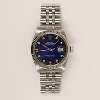 Datejust 36mm Stainless Steel and White Gold 16014G