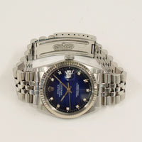 Datejust 36mm Stainless Steel and White Gold 16014G