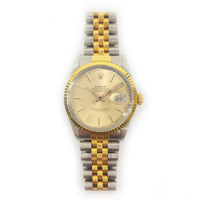 Datejust 36mm Steel and Yellow Gold 16013