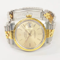 Datejust 36mm Steel and Yellow Gold 16013