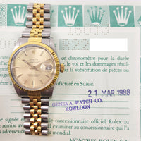 Datejust 36mm Steel and Yellow Gold 16013