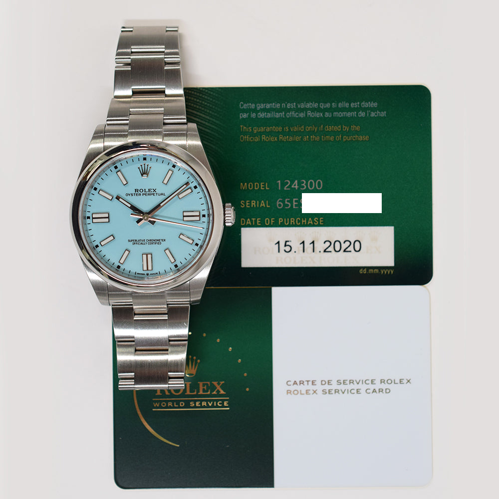 Oyster Perpetual 41mm Steel 124300