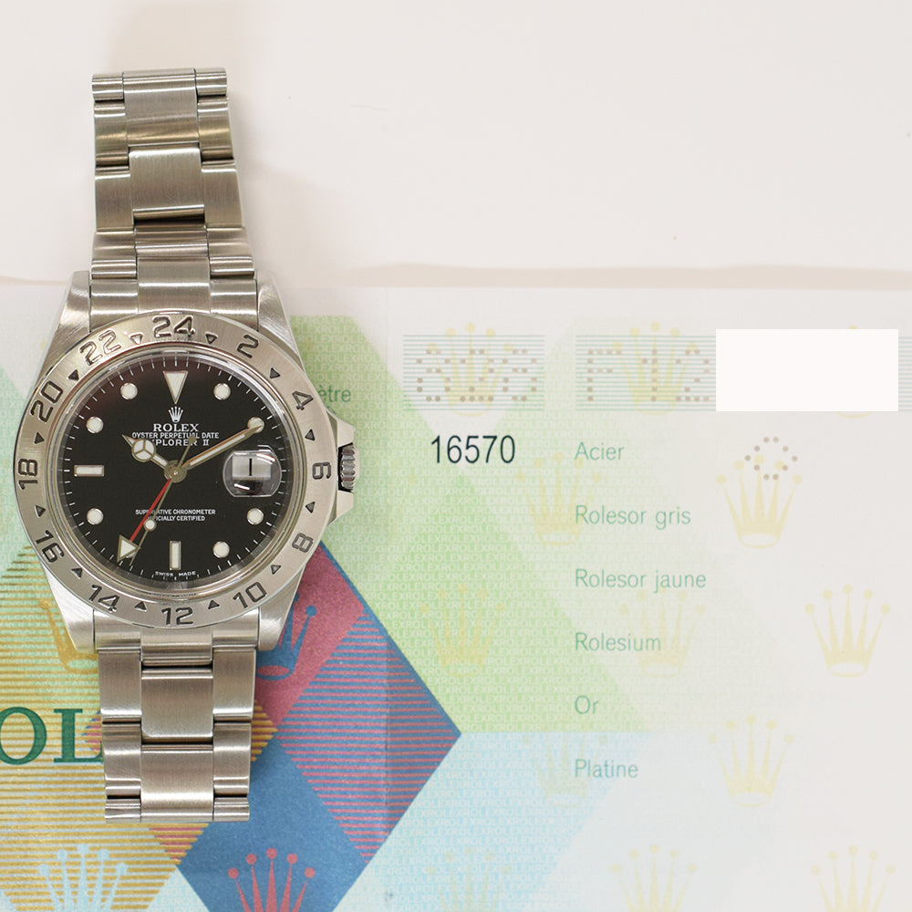 Explorer II 40mm Steel 16570