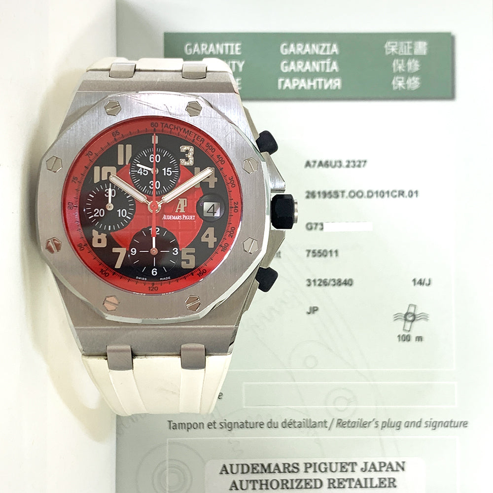 Royal Oak Offshore 42mm Masato Limited Edition Stainless Steel 26195ST.OO.D101CR.01