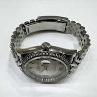 Datejust 36mm Diamond Bezel Steel and White Gold 126284RBR