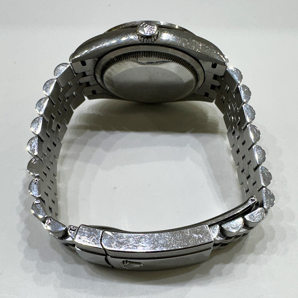 Datejust 36mm Diamond Bezel Steel and White Gold 126284RBR