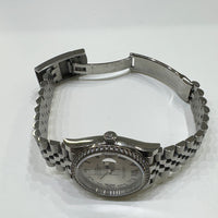 Datejust 36mm Diamond Bezel Steel and White Gold 126284RBR