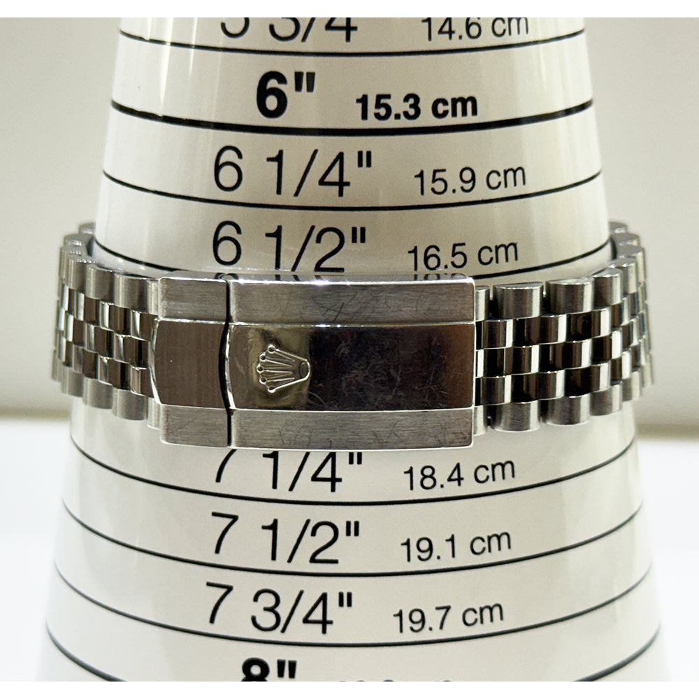 Datejust 36mm Diamond Bezel Steel and White Gold 126284RBR