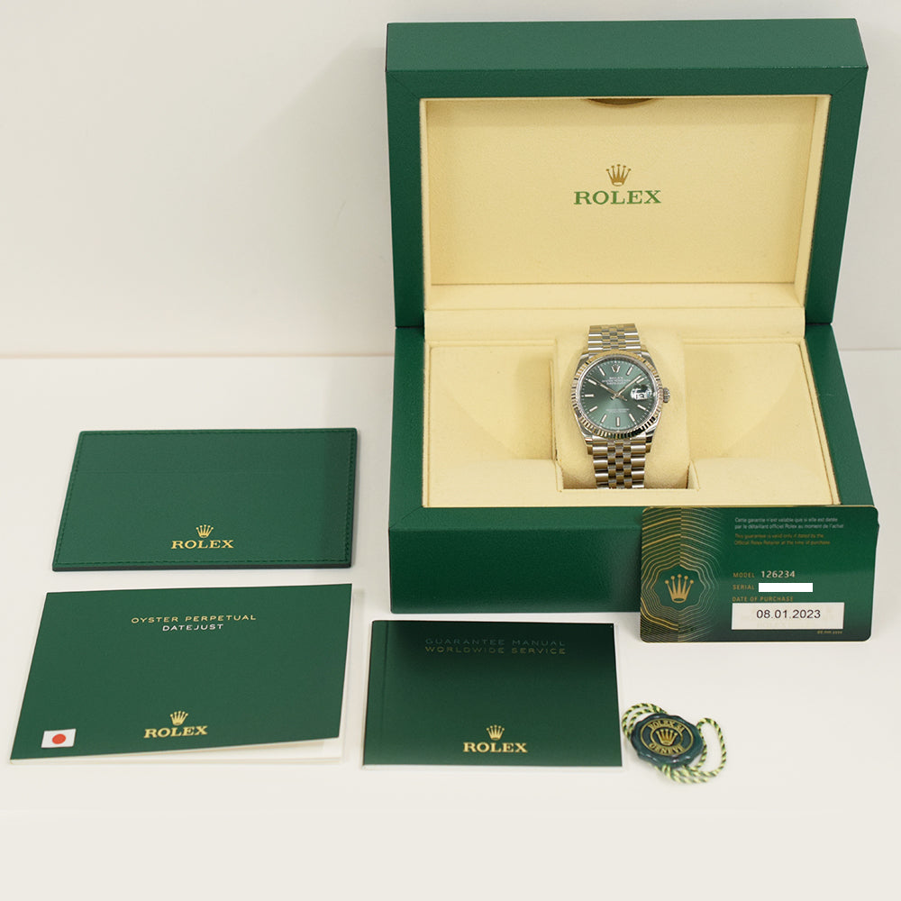 Datejust 36mmSteel and White Gold 126234