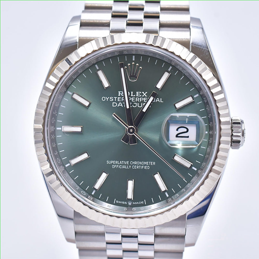 Datejust 36mmSteel and White Gold 126234