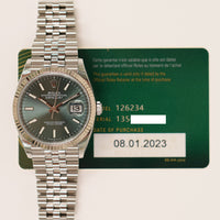 Datejust 36mmSteel and White Gold 126234