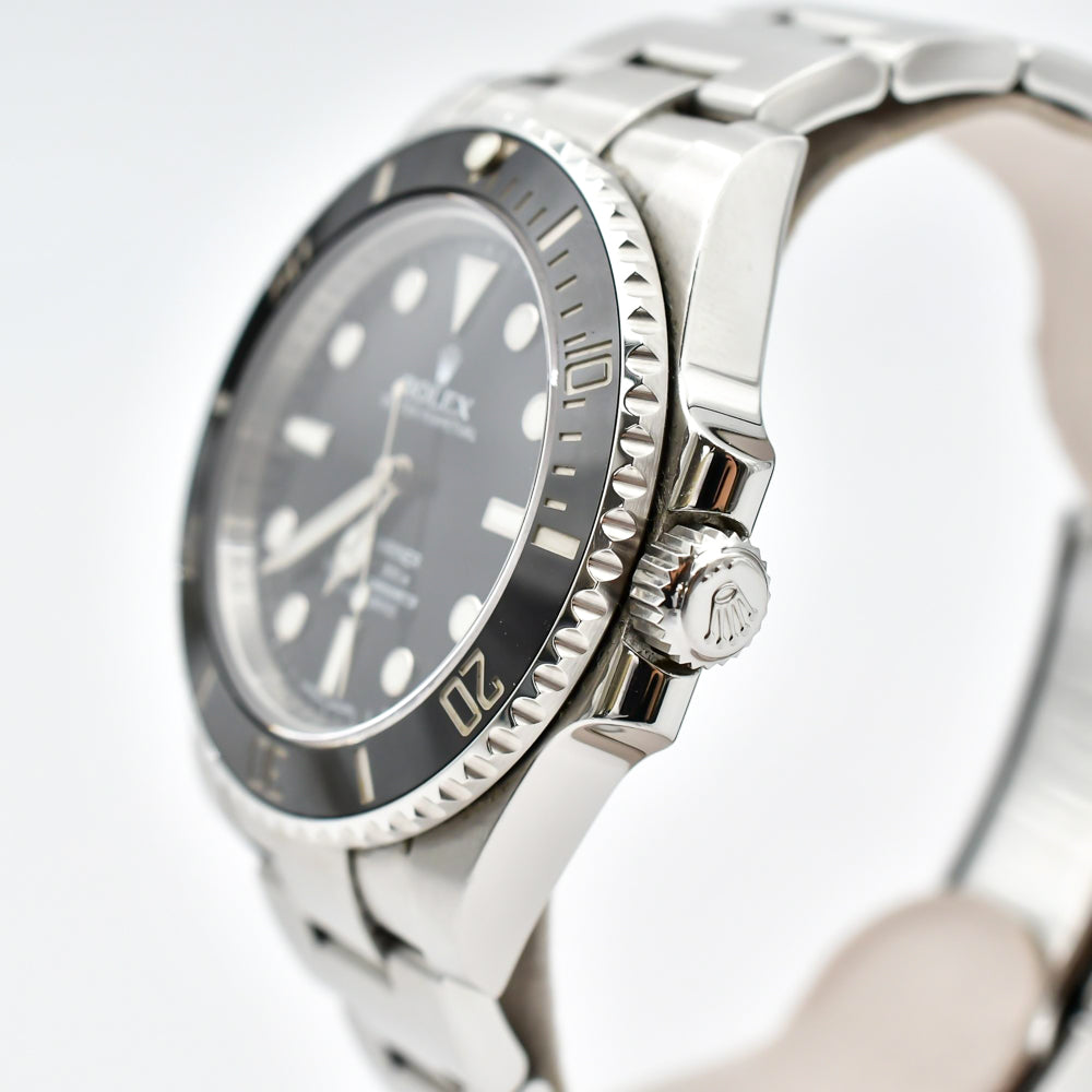 Submariner No Date 40mm Steel Ceramic Bezel 114060