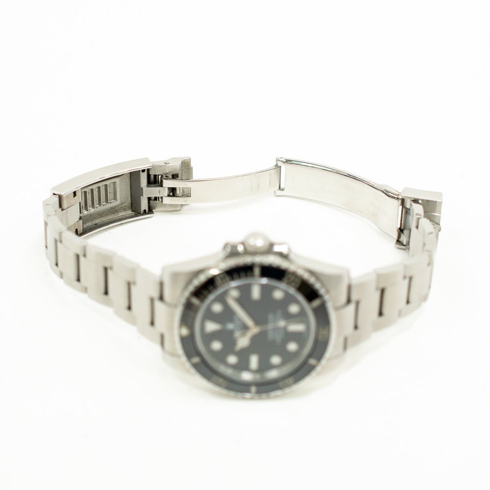 Submariner No Date 40mm Steel Ceramic Bezel 114060
