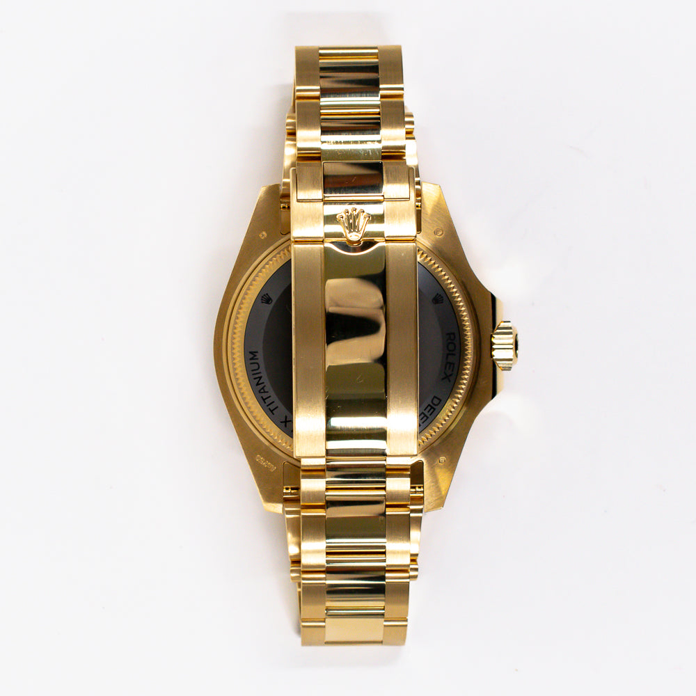 Deepsea 44mm Blue Ceramic Bezel  Yellow Gold 136668LB