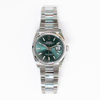 Datejust 36mm Domed Bezel Steel 126200