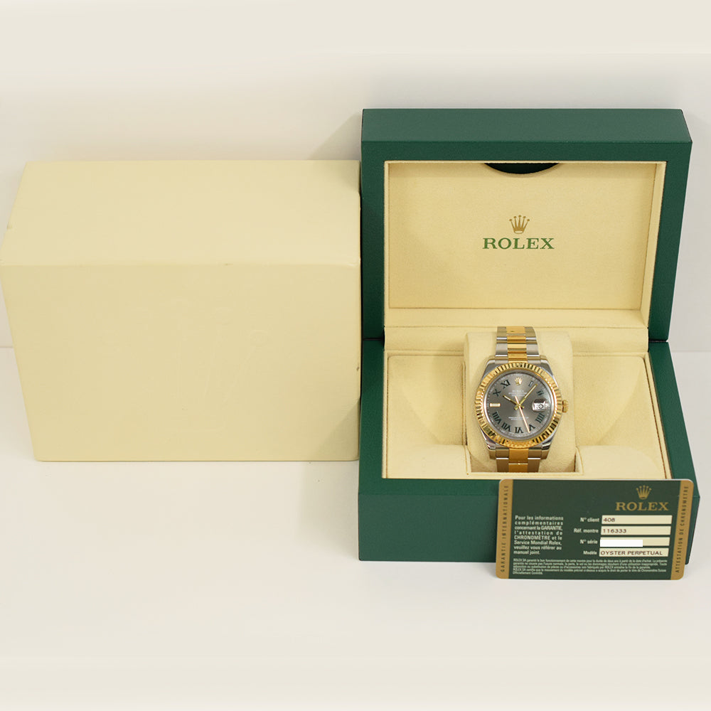 Datejust II 41mm Steel and Yellow Gold 116333