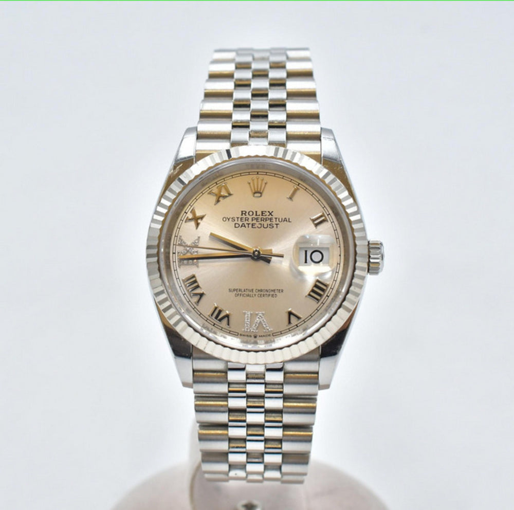 Datejust 36mmSteel and White Gold 126234