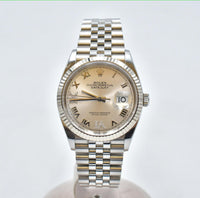 Datejust 36mmSteel and White Gold 126234