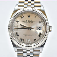 Datejust 36mmSteel and White Gold 126234