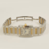 Tank Française Small - Steel and Gold W51007Q4