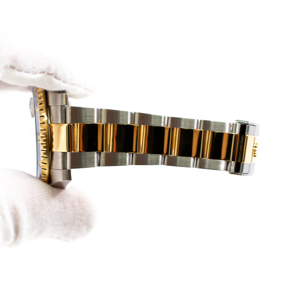 Submariner Date 40mm Blue Bezel Steel and Yellow Gold 116613LB