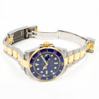 Submariner Date 40mm Blue Bezel Steel and Yellow Gold 116613LB