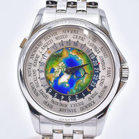 World Time 39.5mm Platinum Self-Winding 5131/1P-001